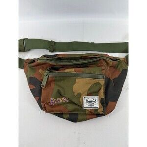 Herschel Supply Los Angeles Lakers Seventeen Hipsack Camouflage Camo Fanny Pack